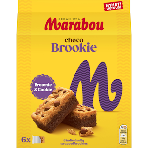 Marabou Choco Brookie leivonnaiset 132g