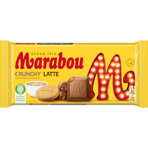 Marabou Crunchy Latte suklaalevy 185g PPA