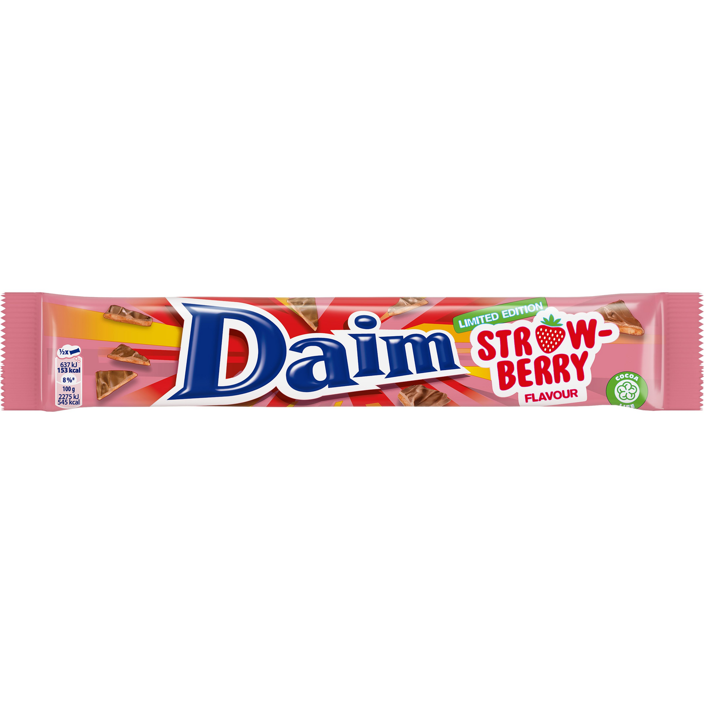 Daim Double Strawberry suklaapatukka 56g