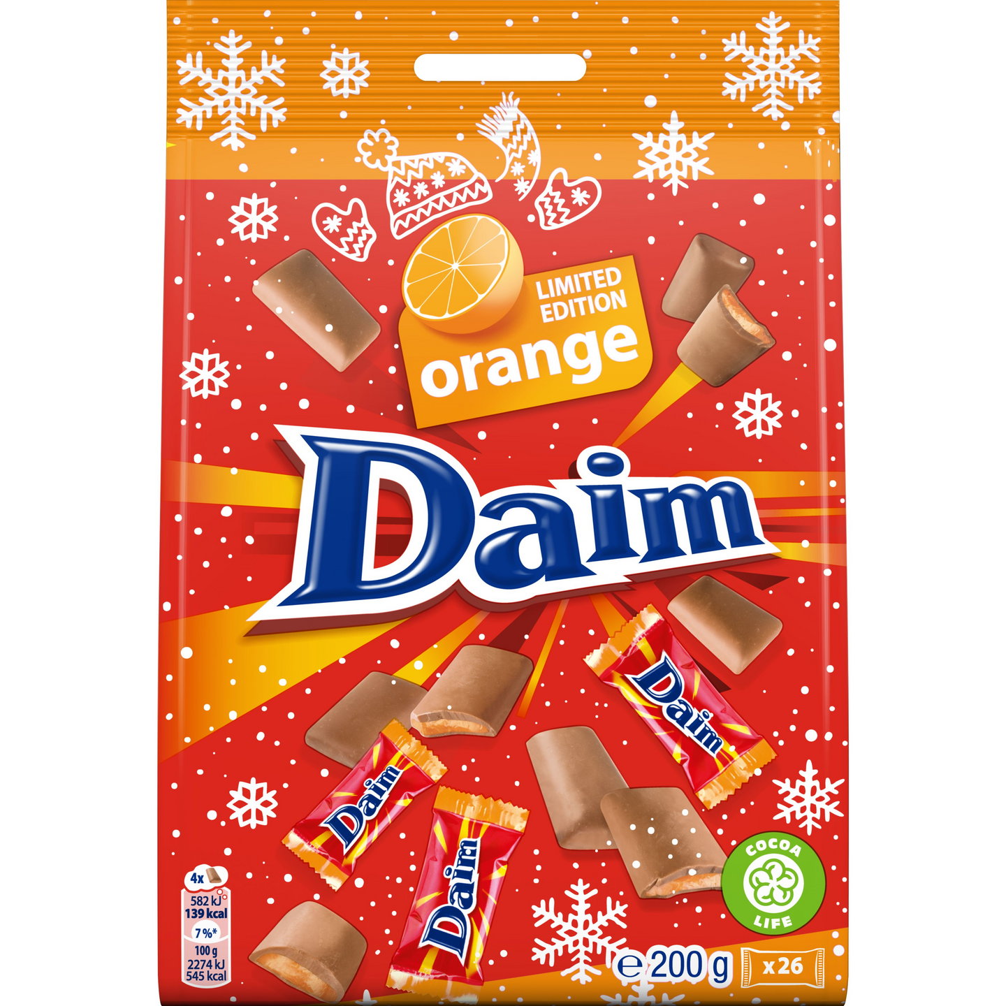 Daim Mini Orange makeispussi 200g