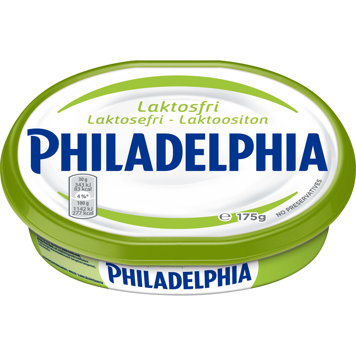 Philadelphia tuorejuusto 175g original laktoositon