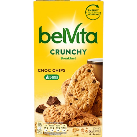 LU Belvita Crunchy 300g Choc Chips