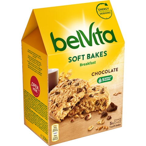 LU Belvita soft bakes 250g chocolate chips