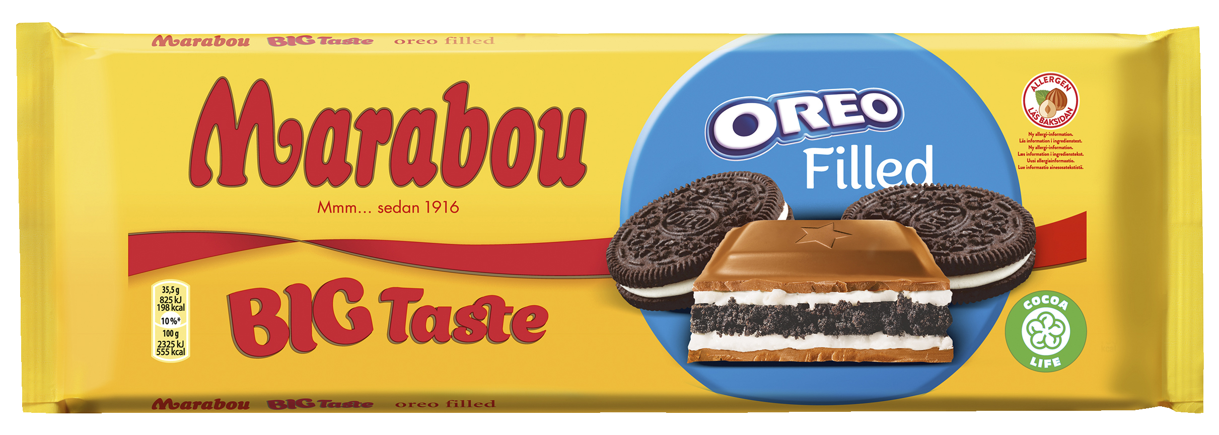 Marabou suklaalevy 320g oreo