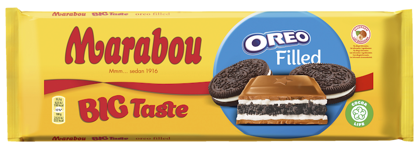 Marabou suklaalevy 320g oreo