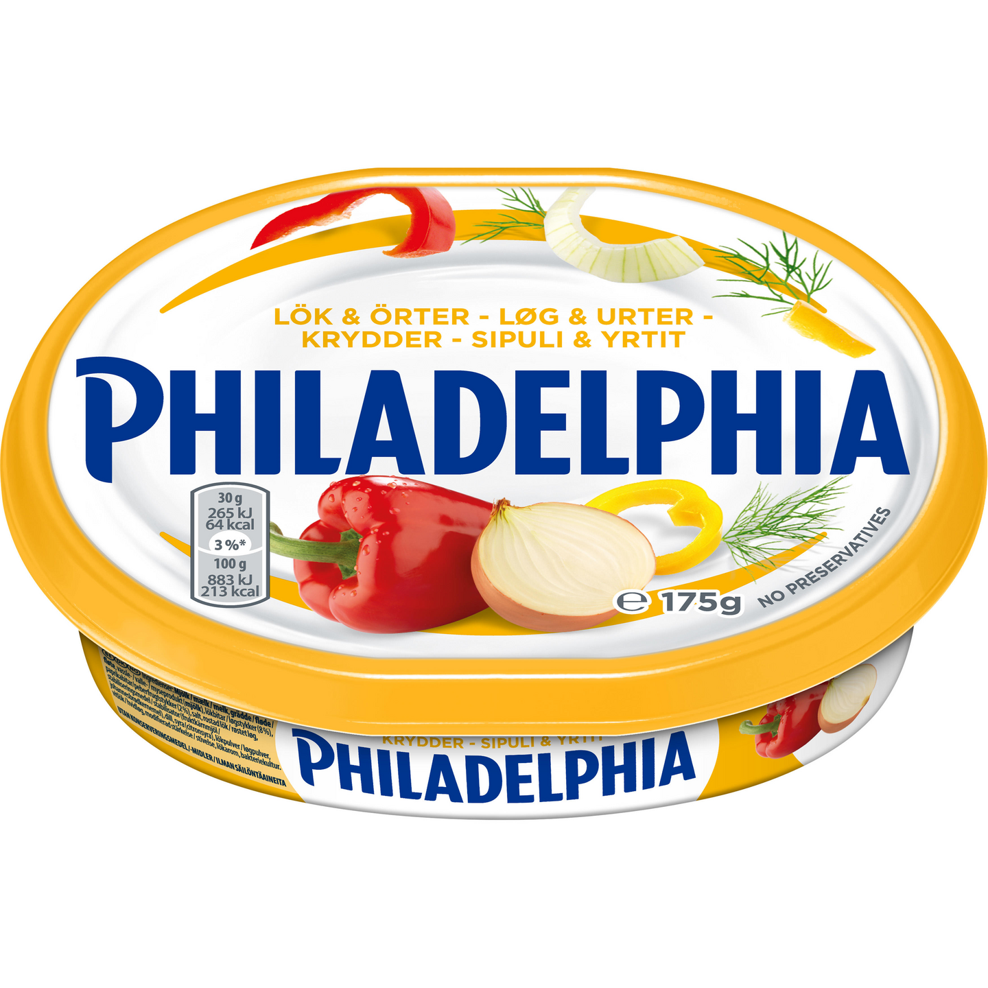 Philadelphia tuorejuusto 175g Sipuli & Yrtit