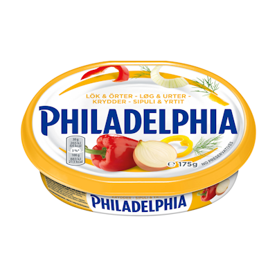 Philadelphia tuorejuusto 175g Sipuli & Yrtit