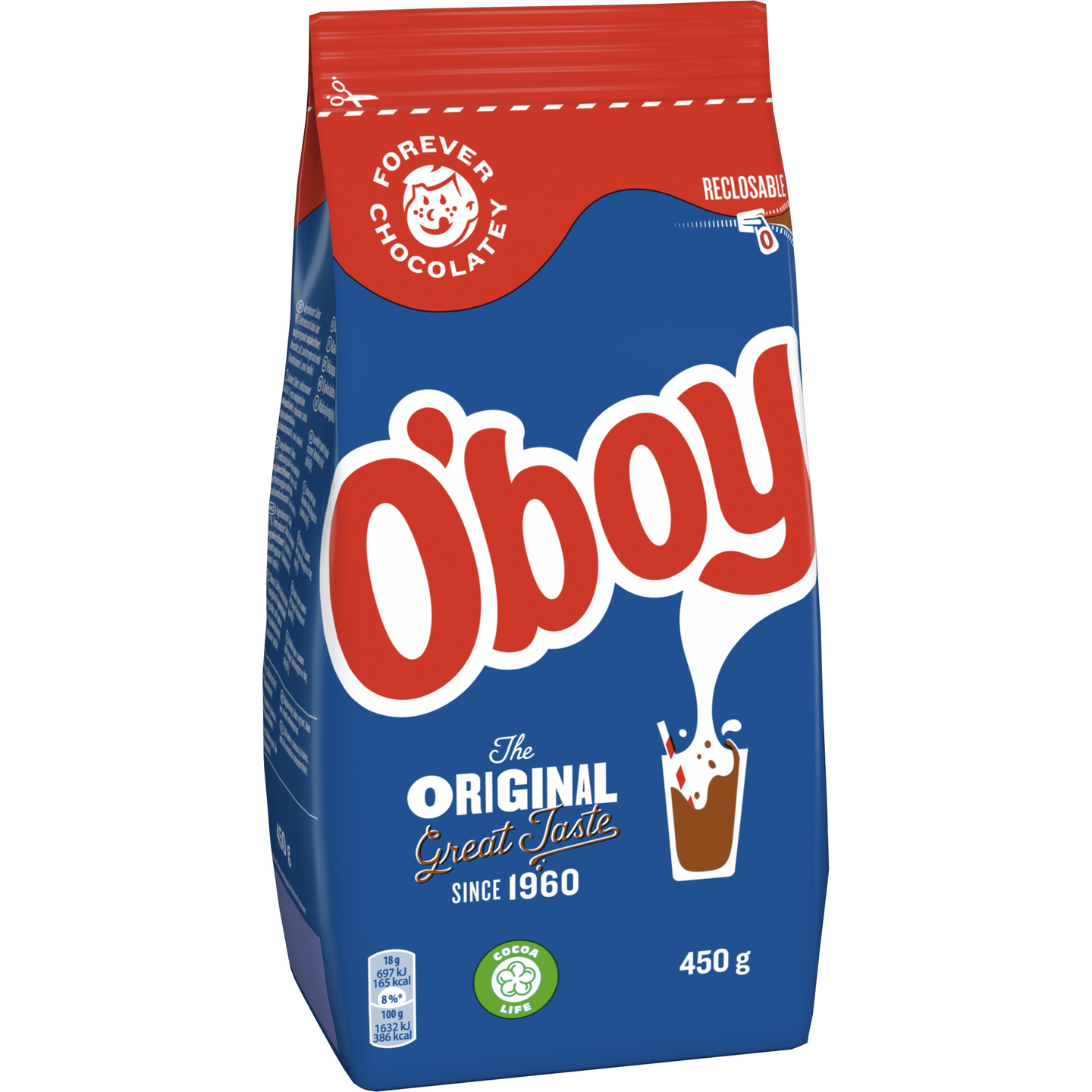 O'boy Original kaakaojuomajauhe 450g