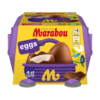 Marabou Eggs 136g