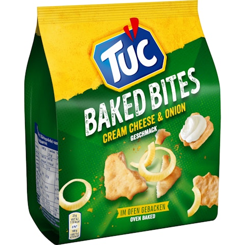 TUC Baked Bites 110g cream cheese & onion