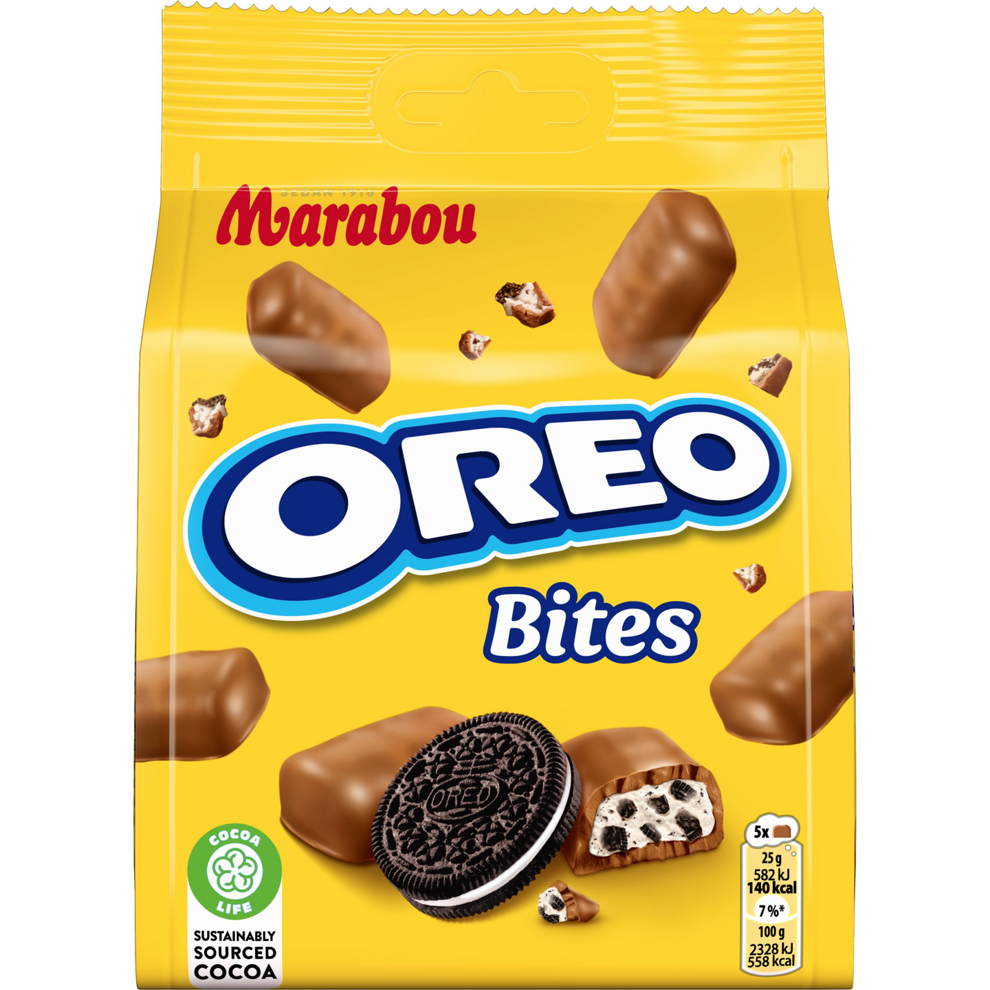 Marabou 140g Oreo Bites