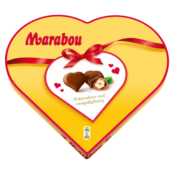 Marabou Sydänrasia konvehteja 165g PPA