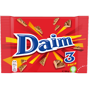 Daim suklaapatukka 3-pack 84g