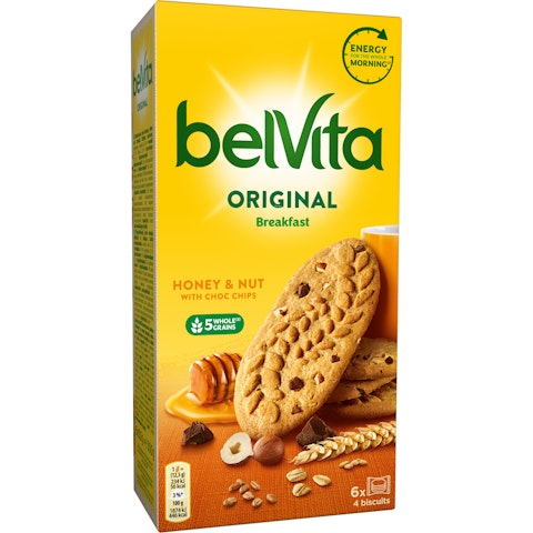 LU Belvita keksi 300g hunaja pähkinä