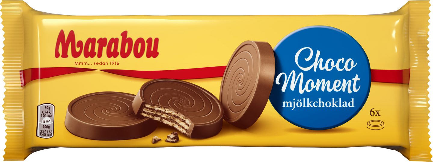 Marabou choco moment maitosuklaa 180g