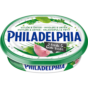 Philadelphia tuorejuusto valkosipuli yrtit 200g