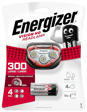Energizer Vision HD otsalamppu