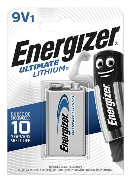 Energizer Ultimate 9V 1 kpl lithiumparisto