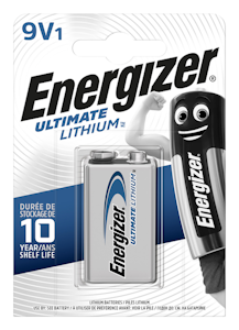 Energizer Ultimate 9V 1 kpl lithiumparisto