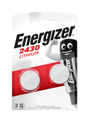 Energizer CR2430 -nappiparisto, 2 kpl