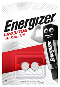 Energizer LR43/186 alkaliparisto 2kpl