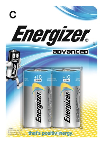 Energizer Advanced C 2 kpl paristo