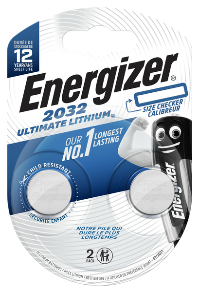 Energizer Ultimate CR2032 2 kpl lithiumparisto