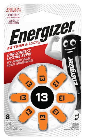 Energizer 13 kuulokojeparisto turn&lock