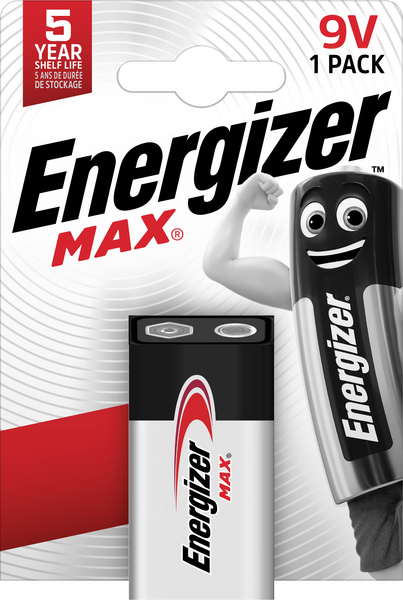 Energizer Max 9V 1 kpl alkaliparisto