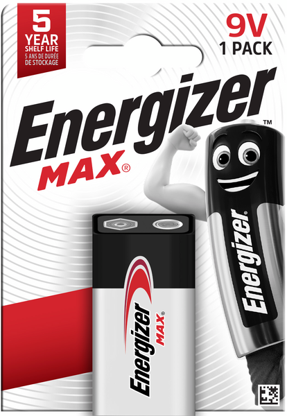 Energizer Max 9V 1 kpl alkaliparisto