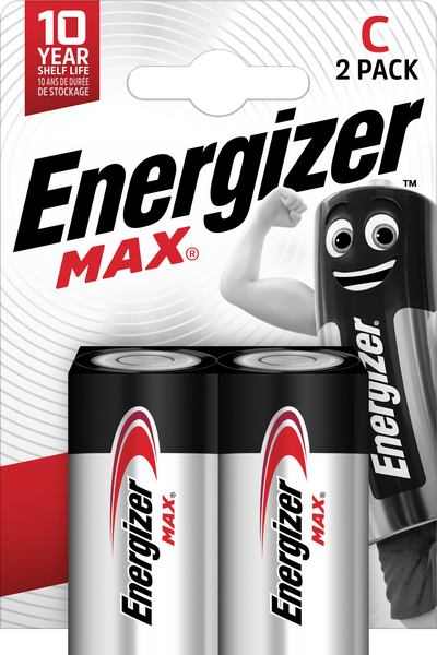 Energizer Max C 2 kpl alkaliparisto