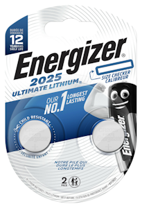 Energizer Ultimate Lithium CR2025 nappiparisto 2 kpl