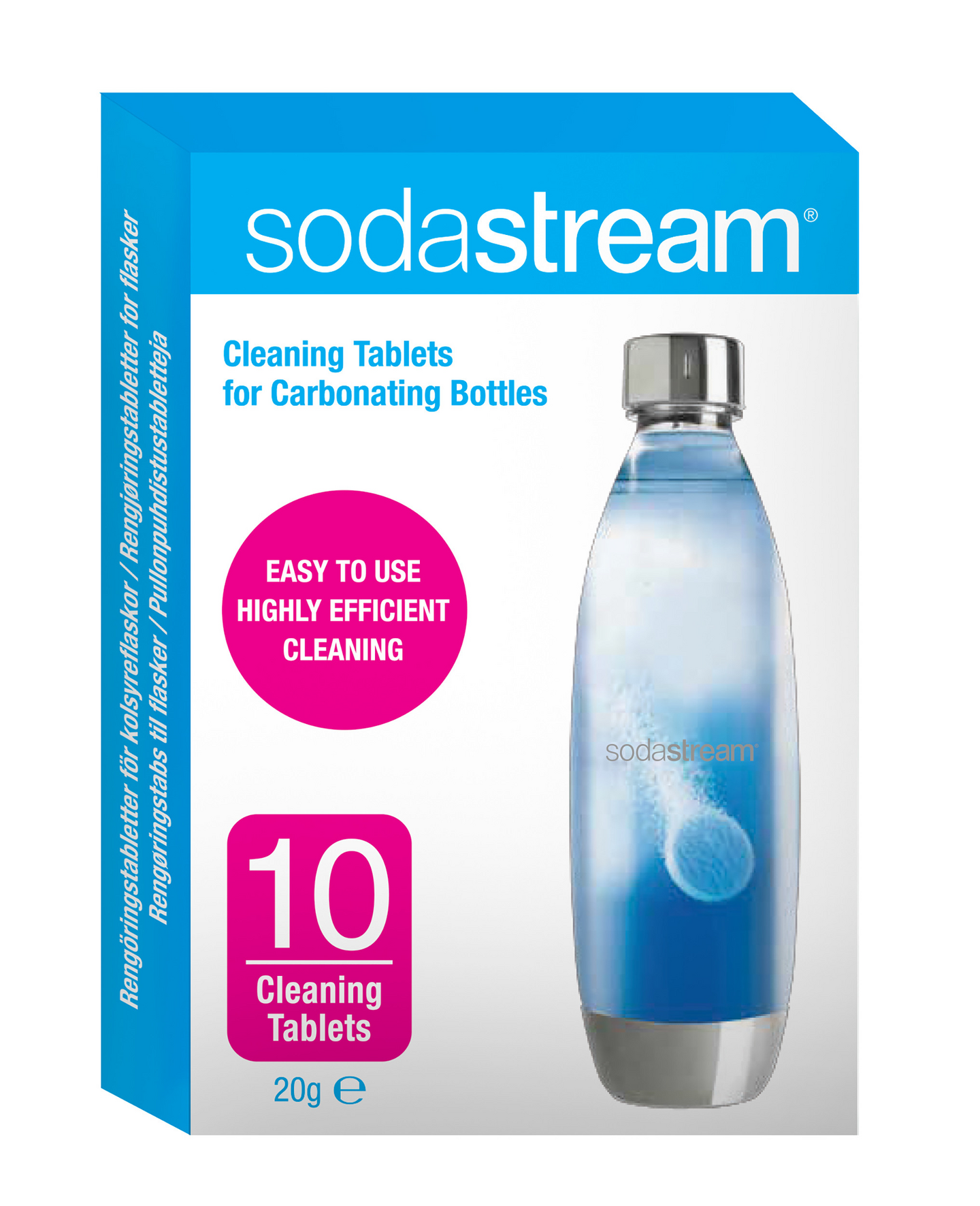 Sodastream puhdistustabletit 10kpl