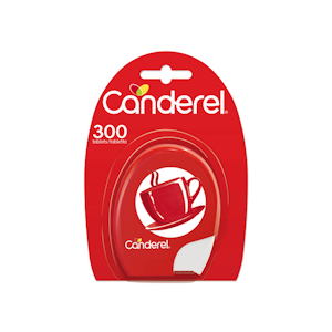 Canderel makeutuspuriste 25,5g 300 kpl