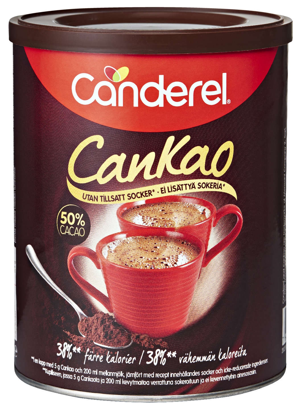 Canderel Cankao kaakaojuomajauhe 250 g ei lisättyä sokeria