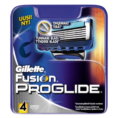Gillette Fusion ProGlide Manual 4kpl teräpakkaus