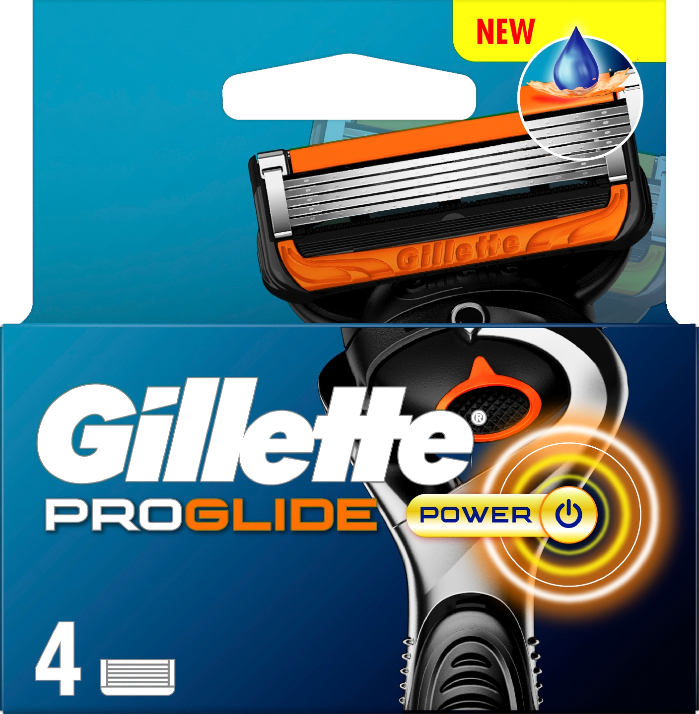 Gillette Fusion5 Proglide Power terä 4kpl