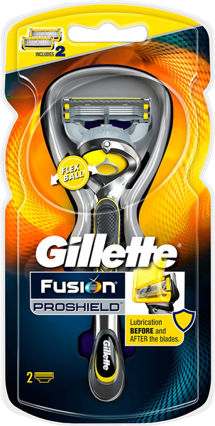 Gillette Fusion Flexball ProShield Manual parranajokone