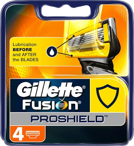 Gillette Fusion Proshield Manual teräpakkaus 4 kpl