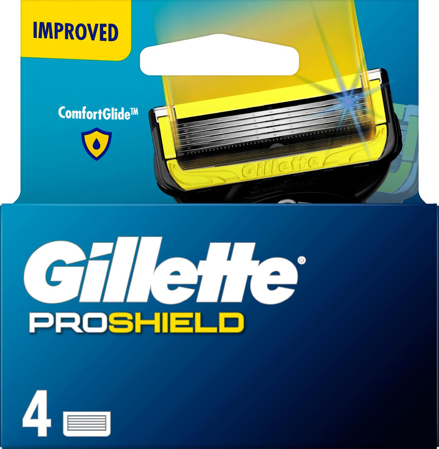 Gillette Fusion5 Proshield terä 4kpl