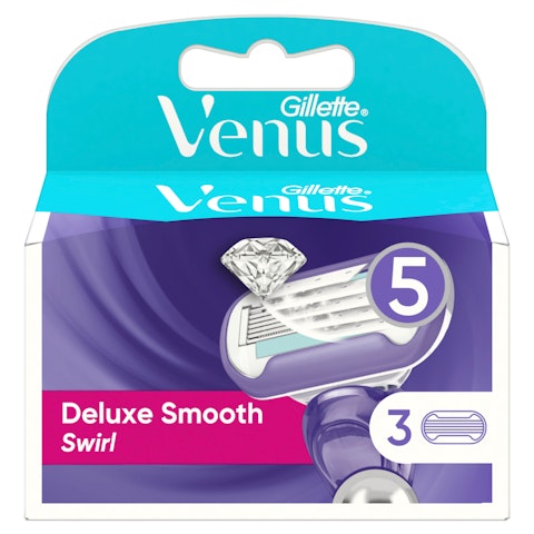 Gillette Venus Swirl terät 3kpl