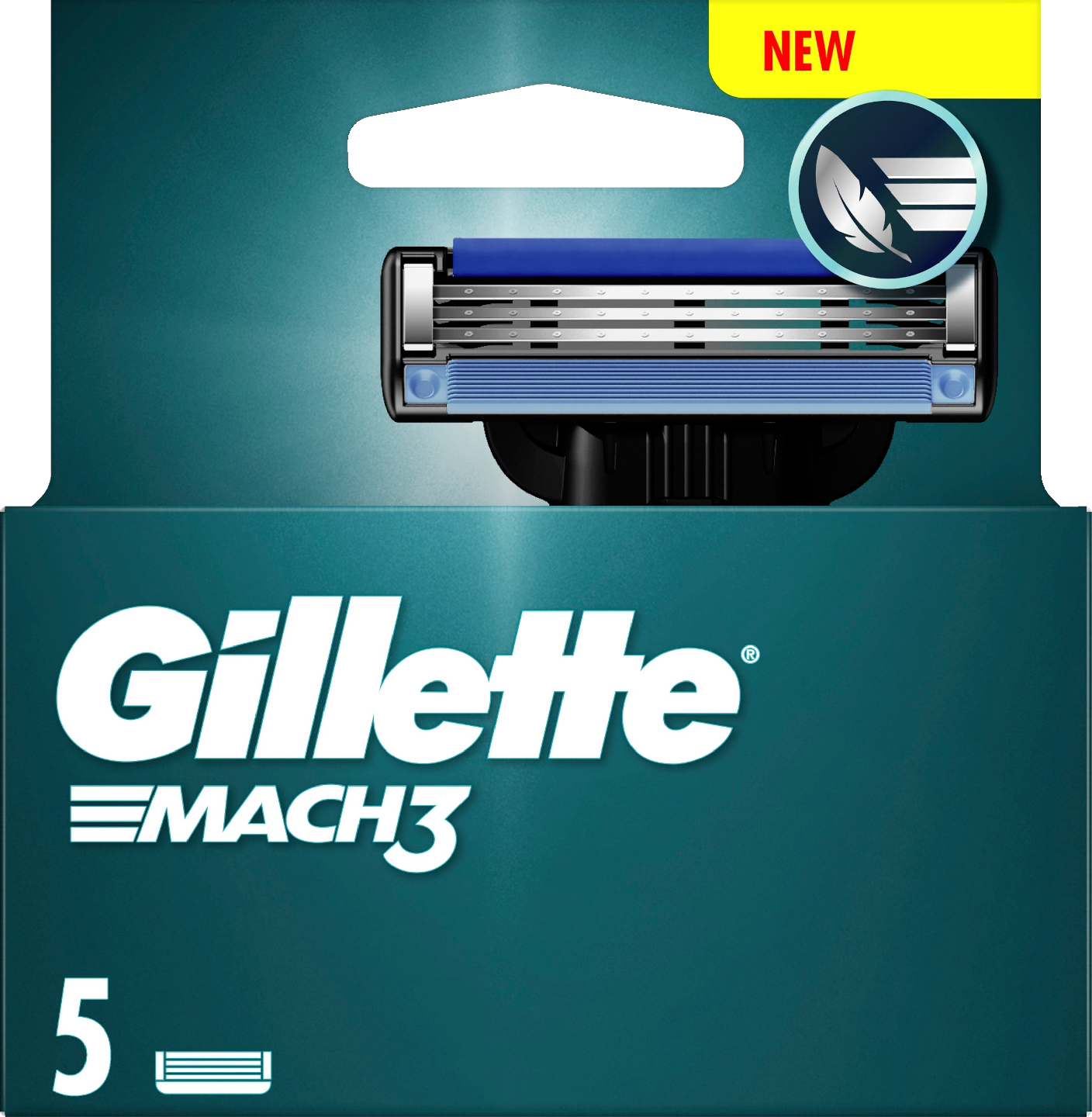 Gillette Mach3 terä 5kpl