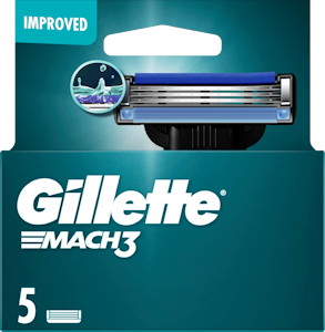 Gillette Mach3 terä 5kpl