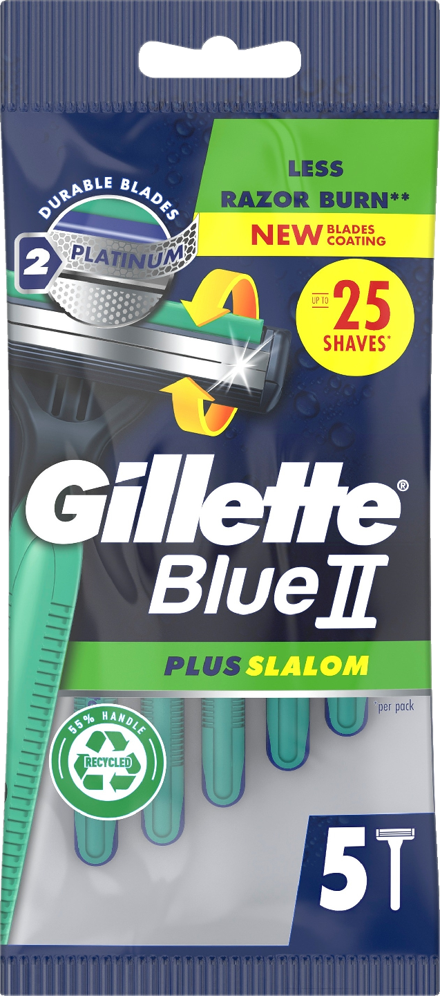 Gillette varsiterä 5kpl BlueII Plus Slalom