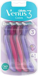 Gillette Venus varsiterä 4kpl Colors 3