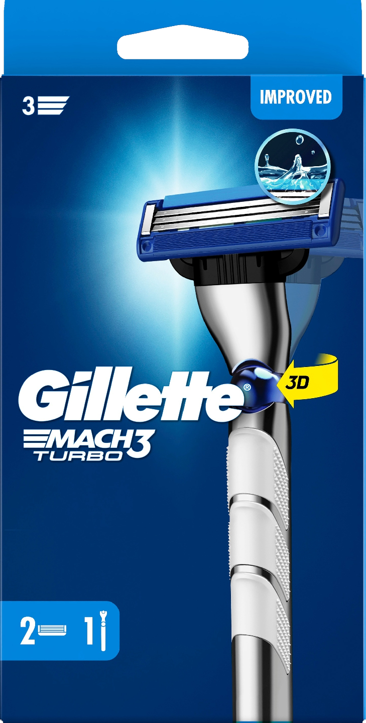 Gillette Mach3 Turbo partahöylä
