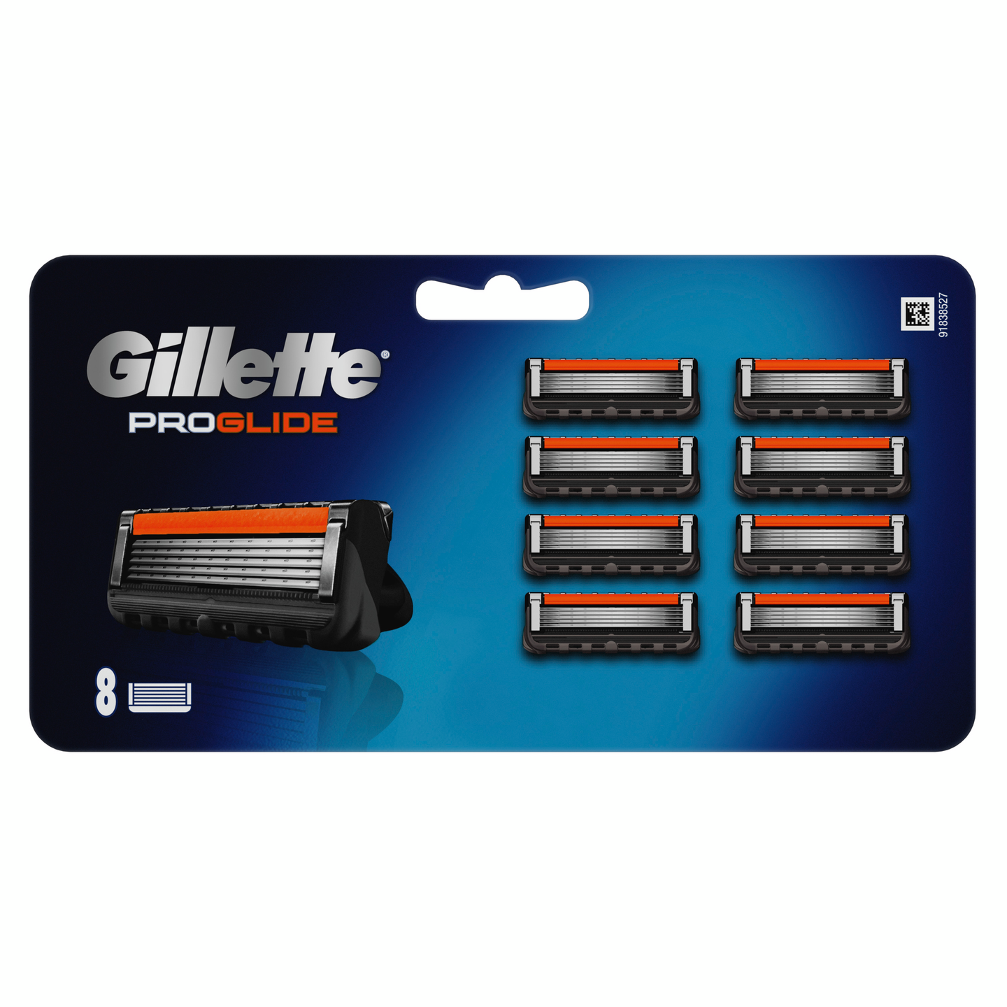 Gillette Fusion5 Proglide terä 8kpl