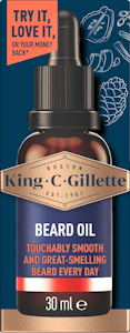 King C. Gillette partaöljy 30ml Beard Oil