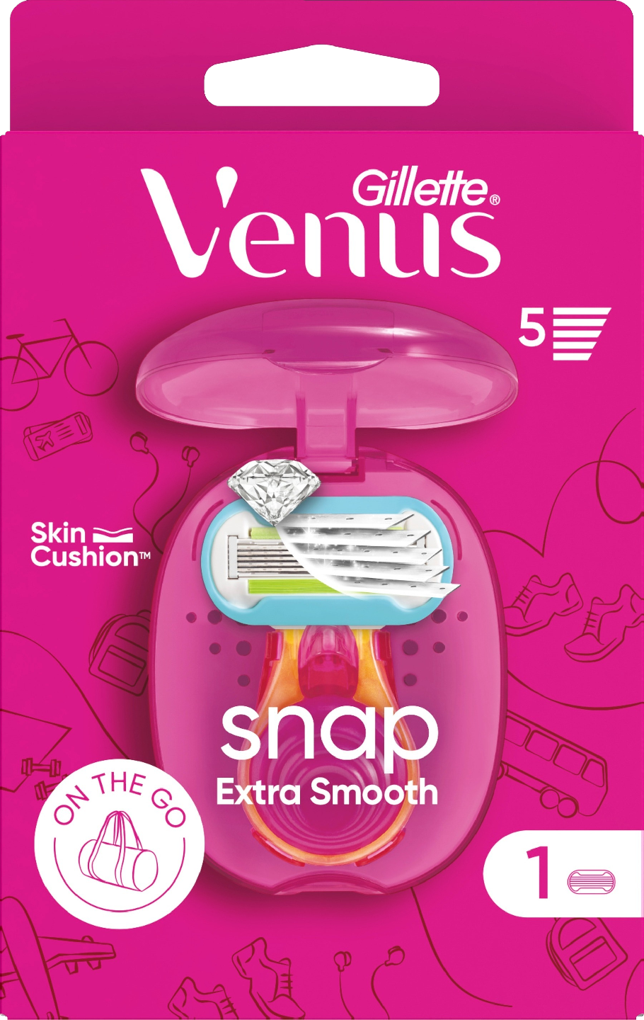 Gillette Venus Extra Smooth Snap ihokarvanajohöylä