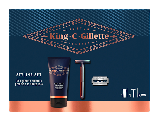 King C Gillette lahjapakkaus